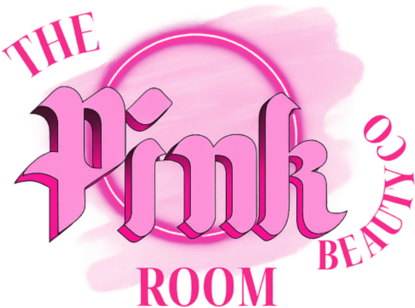 Pink Room Beauty Co logo for branding.